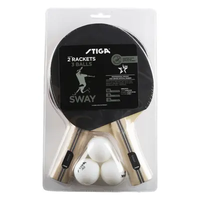 Stiga SWAY SET Pingpong szett, fekete, méret