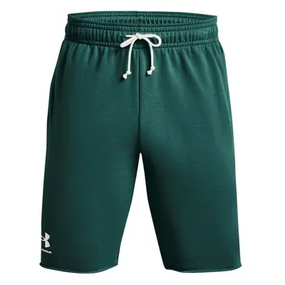 Under Armour RIVAL TERRY SHORT Férfi rövidnadrág, sötétzöld, méret