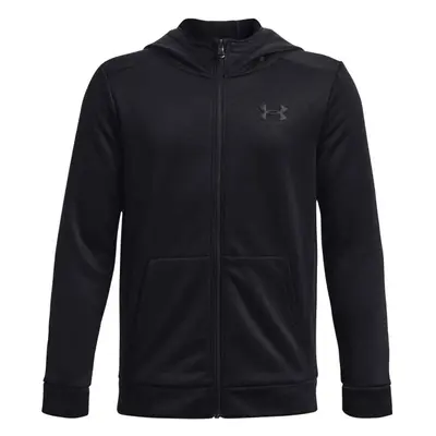 Under Armour ARMOUR FLEECE Fiú pulóver, fekete, méret