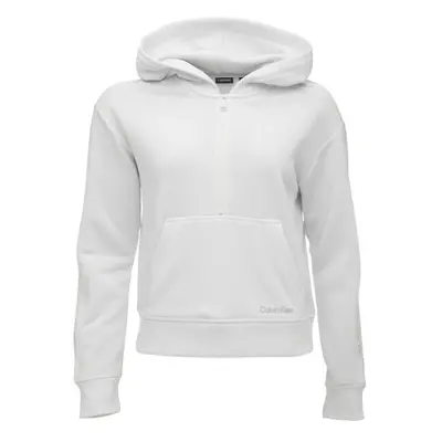 Calvin Klein PW - 1/2 ZIP HOODIE Női pulóver, fehér, méret