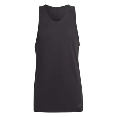 adidas YOGA BASE TANK Férfi ujjatlan felső, fekete, méret