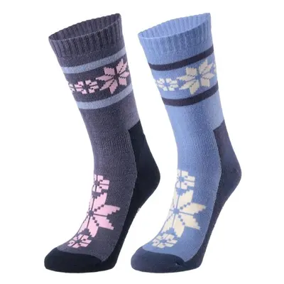 KARI TRAA RUSA SOCK 2PK Női zokni, kék, méret