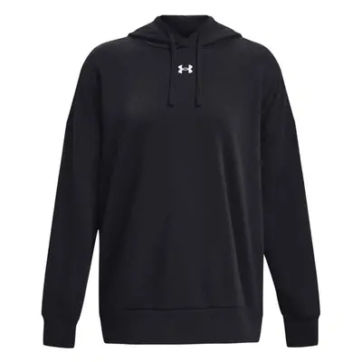 Under Armour UA RIVAL FLEECE OS HOODIE Női pulóver, fekete, méret