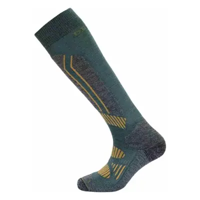 Devold ALPINE MERINO SOCK Meleg térdzokni, sötétzöld, méret