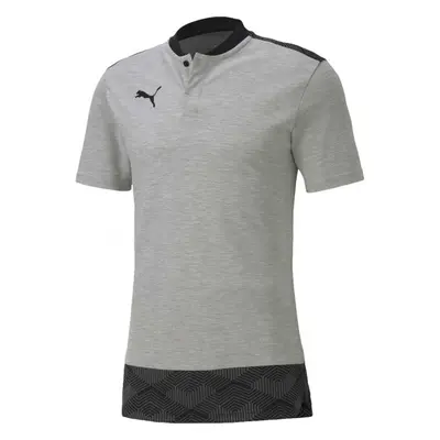 Puma TEAM FINAL CASUALS POLO Férfi póló, szürke, méret