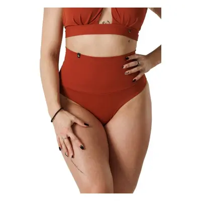 GOLDBEE SHAPEWEAR SWIMWEAR BOTTOMS Női karcsúsító bikini alsó, narancssárga, méret