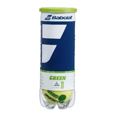 Babolat GREEN X3 Teniszlabdák, sárga, méret