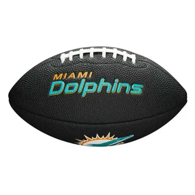 Wilson MINI NFL TEAM SOFT TOUCH FB BL MI Mini rögbi labda, fekete, méret