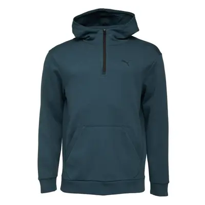 Puma RAD/CAL HALF ZIP DK HOODIE Férfi pulóver, sötétkék, méret