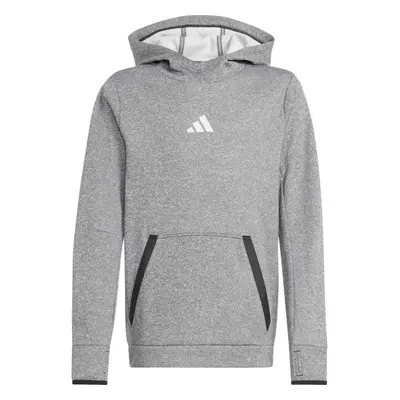 adidas FLEECE KIDS SWEATSHIRT Gyerek pulóver, szürke, méret