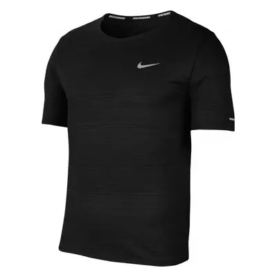 Nike DRI-FIT MILER Férfi futópóló, fekete, méret