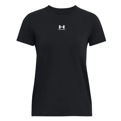 Under Armour OFF CAMPUS CORE Női póló, fekete, méret