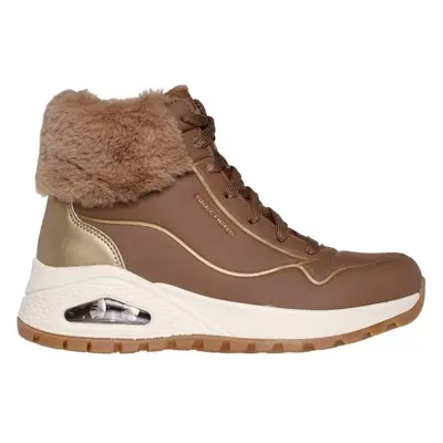 Skechers UNO RUGGED - FALL SHIMMER Női téli cipő, barna, méret