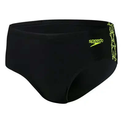 Speedo BOOMSTAR SPLICE 6.5 CM BRIEF Fiú úszónadrág, fekete, méret