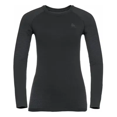 Odlo BL TOP CREW NECK L/S PERFORMANCE WARM EC Funkcionális felső, fekete, méret