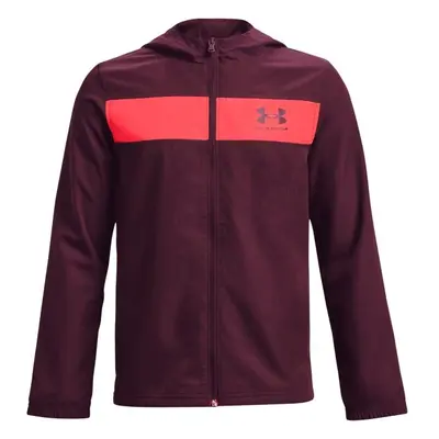 Under Armour SPORTSTYLE WINDBREAKER Fiú kabát, bordó, méret