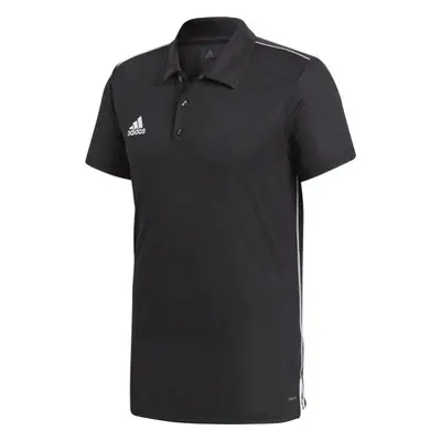 adidas CORE18 POLO Férfi galléros póló, fekete, méret