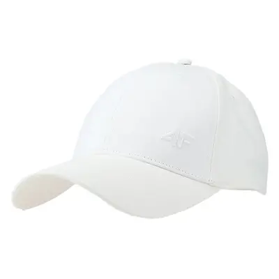 4F BASEBALL CAP Uniszex baseball sapka, fehér, méret