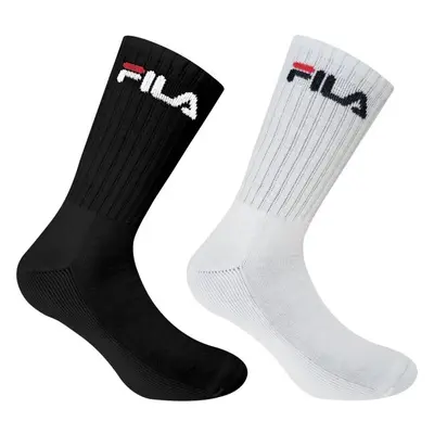 Fila NORMAL PLAIN HALF TERRY PCS Sportzokni, fekete, méret