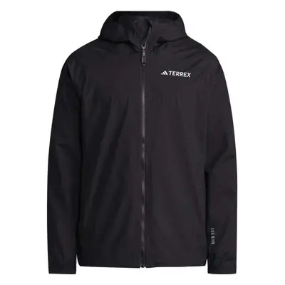 adidas TERREX MULTY 2L RAIN JACKET Férfi outdoor kabát, fekete, méret