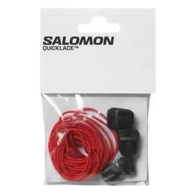 Salomon QUICKLACE KIT Tartalék cipőfűző, piros, méret