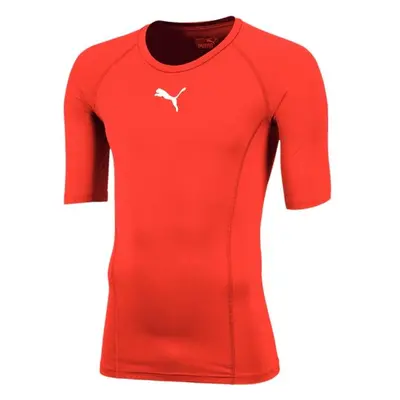 Puma LIGA BASELAYER TEE SS Férfi funkcionális póló, piros, méret