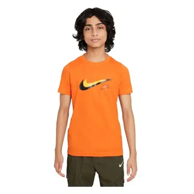 Nike SPORTSWEAR Fiú póló, narancssárga, méret