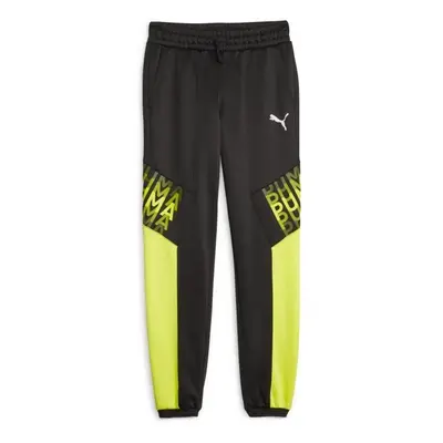 Puma FIT PANTS Fiú melegítőnadrág, fekete, méret