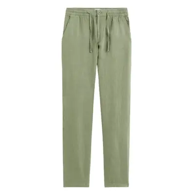 CELIO DOLINUS Férfi lenvászonnadrág, khaki, méret