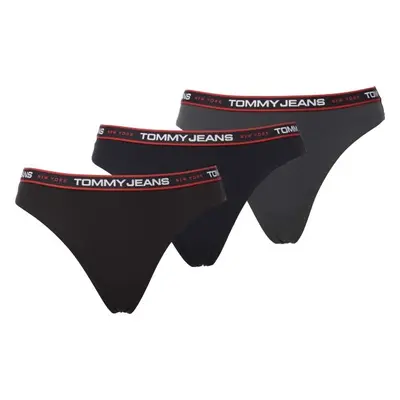 Tommy Hilfiger NEW YORK PACK-3P THONG Női tanga, mix, méret