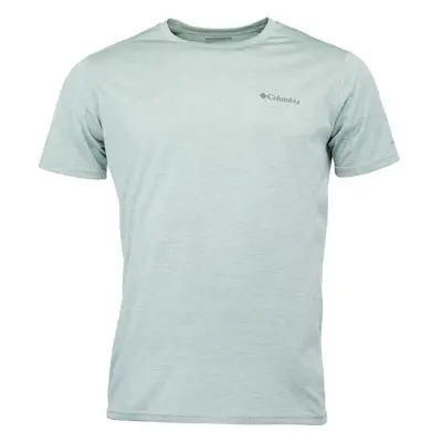 Columbia ALPINE CHILL™ ZERO SHORT SLEEVE CREW Férfi funkcionális póló, világoszöld, méret