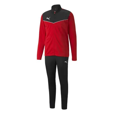 Puma INDIVIDUALRISE TRACKSUIT Férfi melegítő szett, fekete, méret