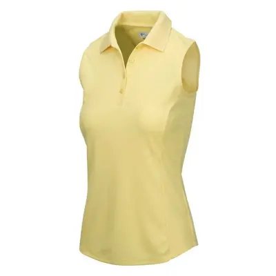 GREGNORMAN PROTEK SLEEVELESS POLO W Női golf galléros póló, sárga, méret