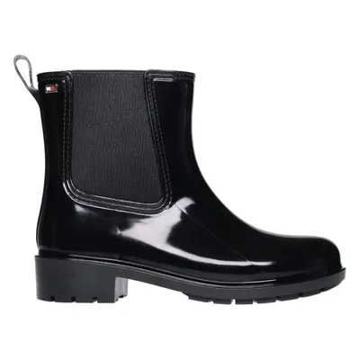 Tommy Hilfiger FLAG RAINBOOT Női gumicsizma, fekete, méret