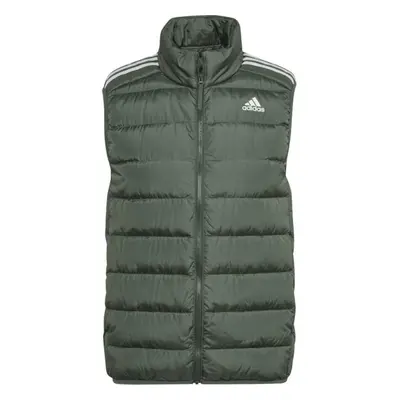 adidas ESS DOWN VEST Férfi mellény, sötétzöld, méret