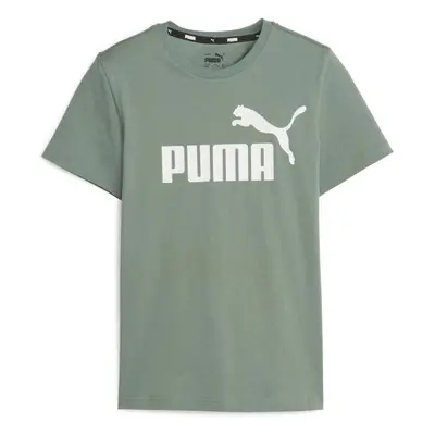 Puma ESS LOGO TEE B Fiú póló, khaki, méret