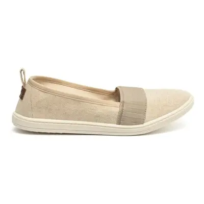 Oldcom OLIVIA LEN Női lenvászon slip-on, bézs, méret