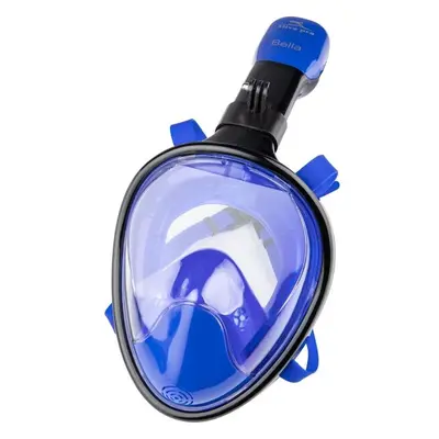 Dive pro BELLA MASK LIGHT BLUE Légzőcsöves búvármaszk, fekete, méret