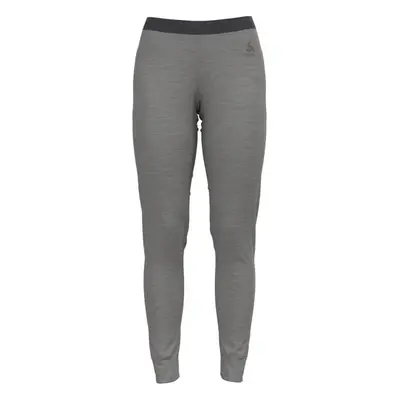 Odlo NATURAL MERINO Női thermo leggings, szürke, méret