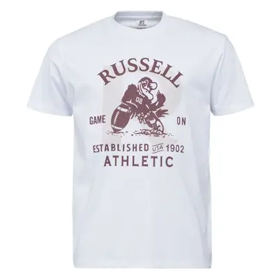 Russell Athletic T-SHIRT Férfi póló, fehér, méret