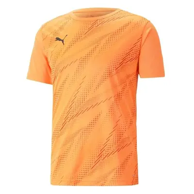 Puma INDIVIDUALRISE GRAPHIC TEE Férfi póló, narancssárga, méret