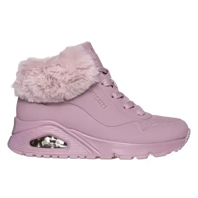 Skechers UNO RUGGED Lány bélelt cipő, rózsaszín, méret