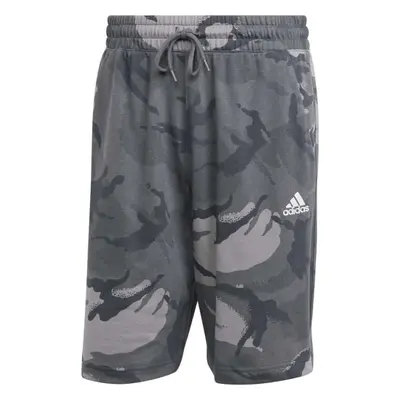 adidas SEASONAL ESSENTIALS CAMOUFLAGE SHORTS Férfi rövidnadrág, sötétszürke, méret