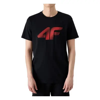 4F TSHIRT Férfi póló, fekete, méret