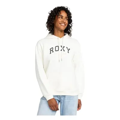 Roxy SURF STOKED HOODIE BRUSHED E Női pulóver, fehér, méret