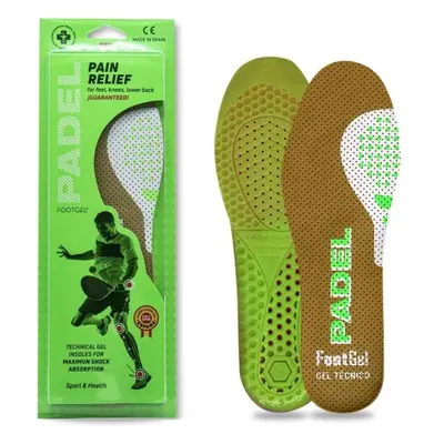 FOOTGEL PADEL TENIS Gélbetét, barna, méret