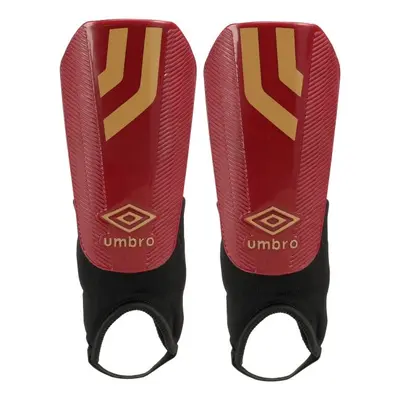 Umbro CERAMICA GUARD WITH ANKLE SOCK - JNR Gyerek futball sípcsontvédő, piros, méret