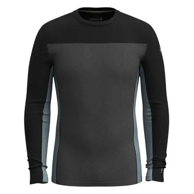 Smartwool CLASSIC THERMAL MERINO BL CRW Férfi thermo felső, fekete, méret