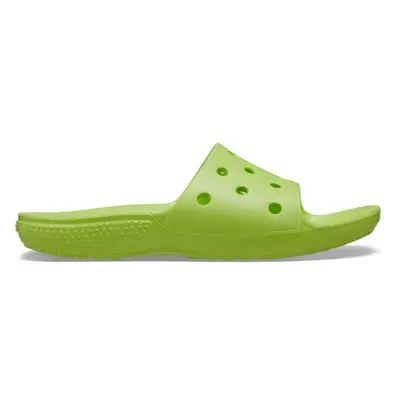 Crocs CLASSIC CROCS SLIDE K Gyerek papucs, zöld, méret 28/29