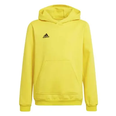 adidas ENT22 HOODY Y Junior futball pulóver, sárga, méret